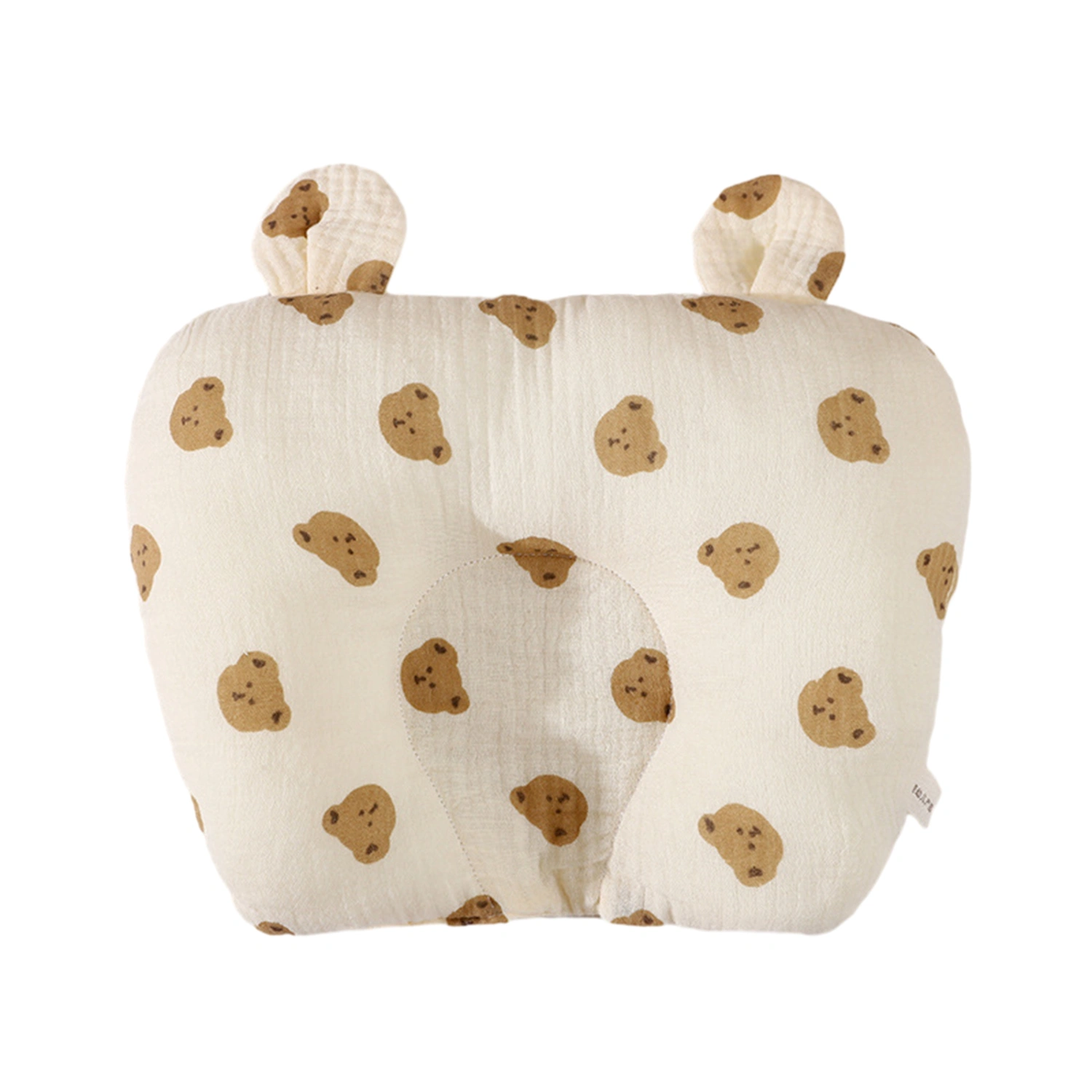 Baby Head Shaping Pillow Cute Cartoon Print Anti Flat Head Pillow