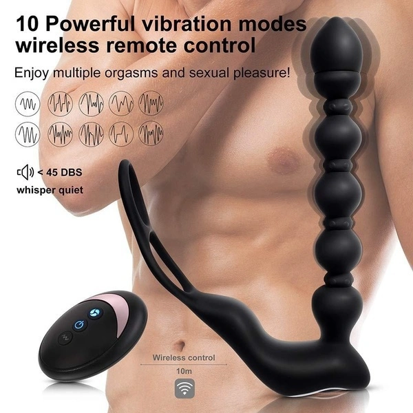 2024 Anal Vibrator for Men, Thrusting Vibrating Anal Plug, Dildo Vibrator Sex Toys for Woman, Anal Butt Plug Vibrator Sex Toys