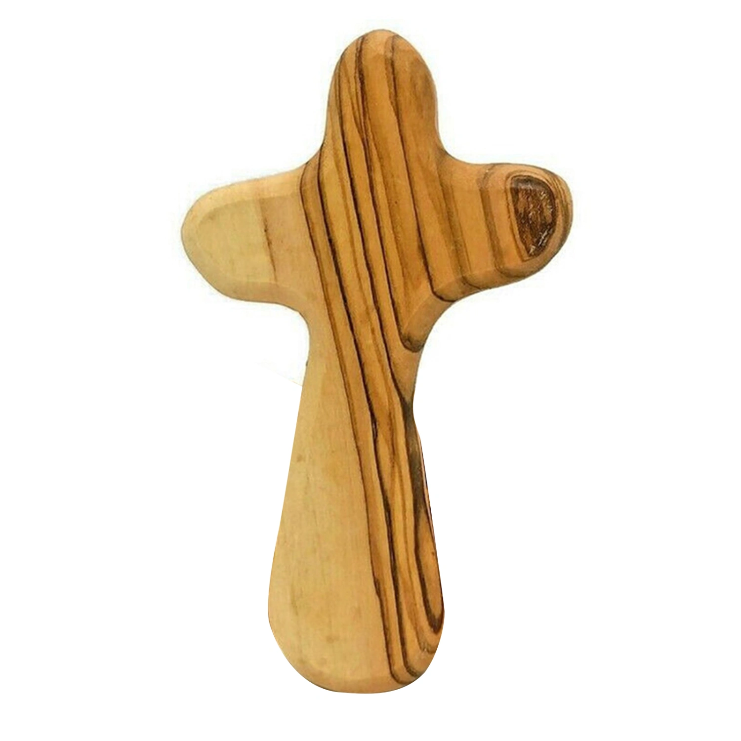 Hand Held Olive Wood Crosses Fine Prayer Comfort Holding Crosses 