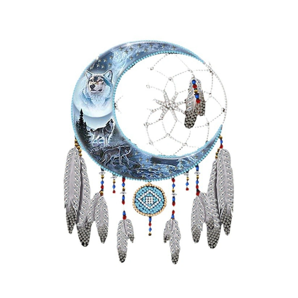 Moon Dream Catcher 5D DIY Diamond Kit Handicraft Full Drill Kit