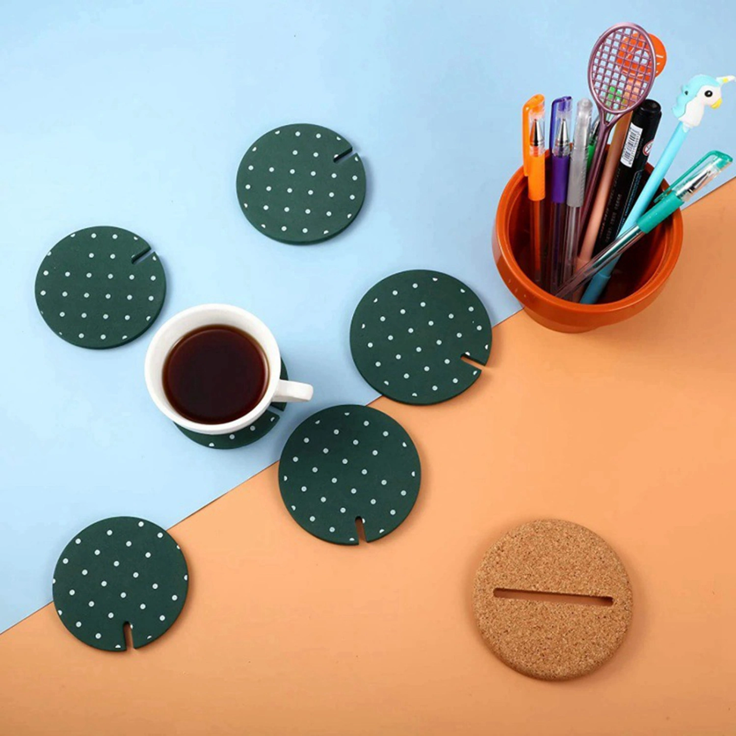 Coasters for Drinks Cactus Drinks Coasters Reusable Cactus Coaster