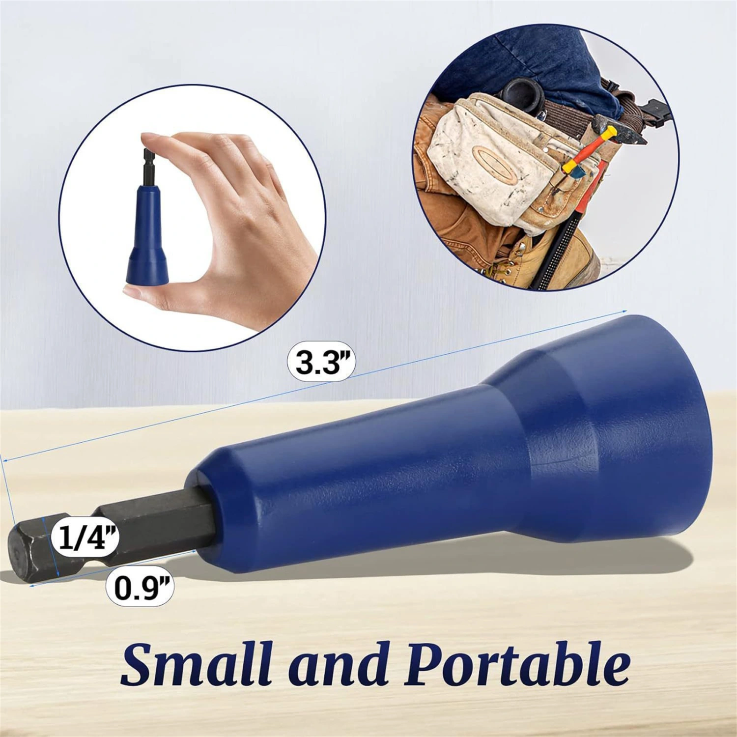 Wire Twisting Tool, Spin Wire Connector Socket Nut Twister for Drill