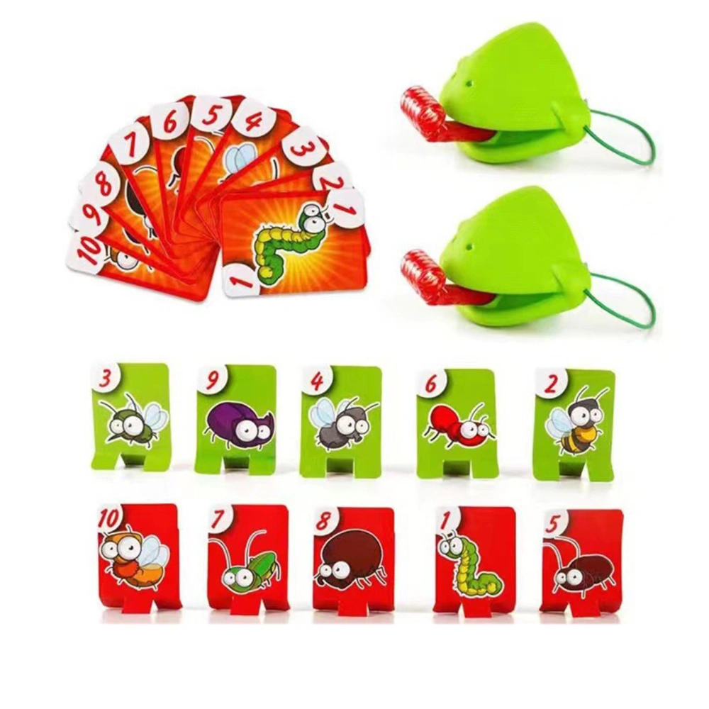 Frog Tongue Game, Funny Catch Bugs Game Kids Toy Party Game Gift