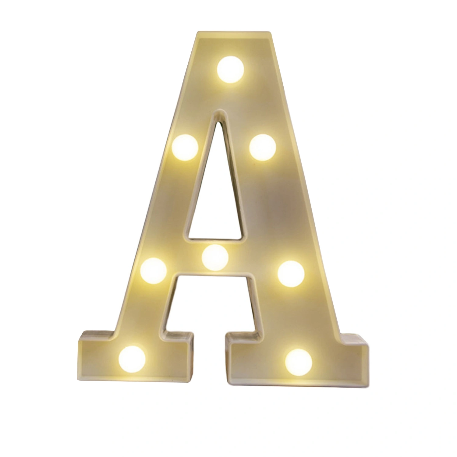 LED Letter Number Lights Alphabet Light Up Letters Sign Night Light