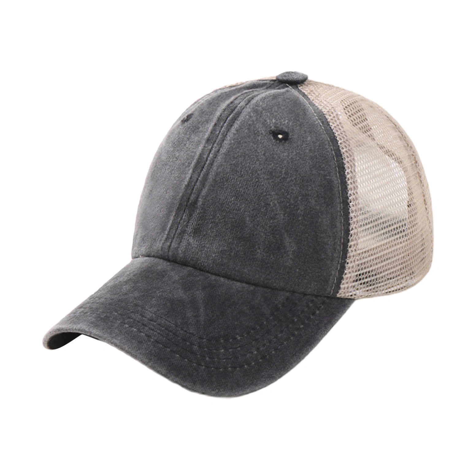 Mesh Baseball Caps for Women Ponytail Hats Adjustable Trucker Hats
