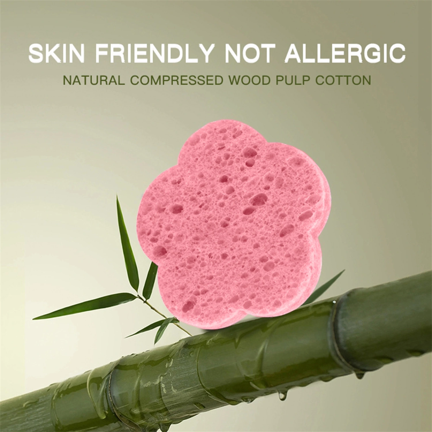 Compressed Facial Sponges Cosmetic Spa Sponge Pads Makeup Remover