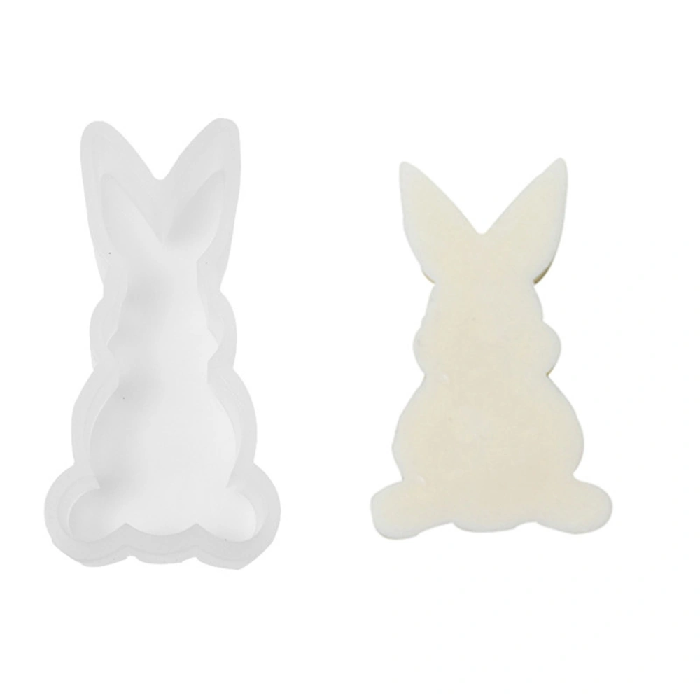 Bunny Candle Silicone Mold, Cartoon Animal Candle Making Mold