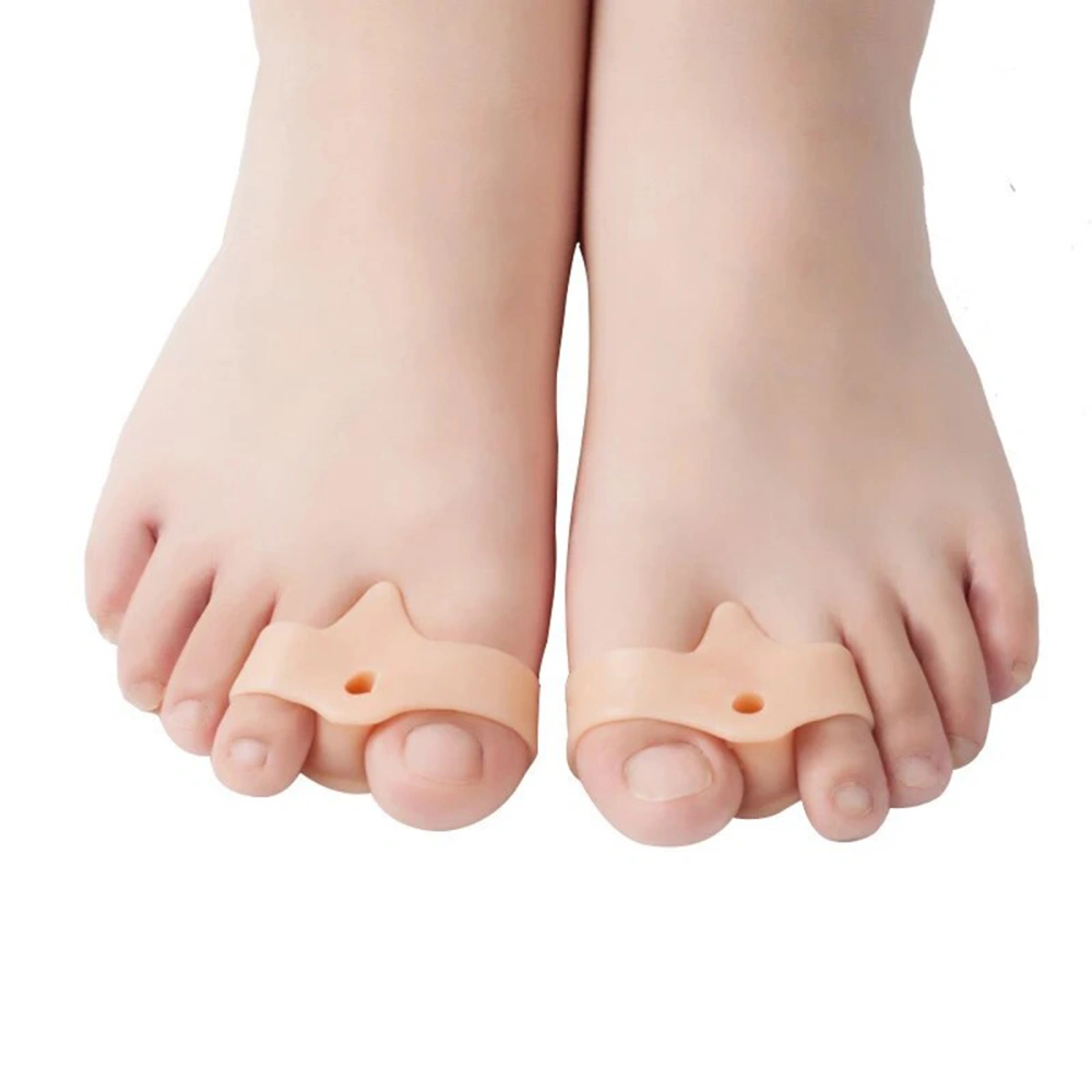 Silicone Toe Separator, Hammer Toe Straightener for Metatarsalgia