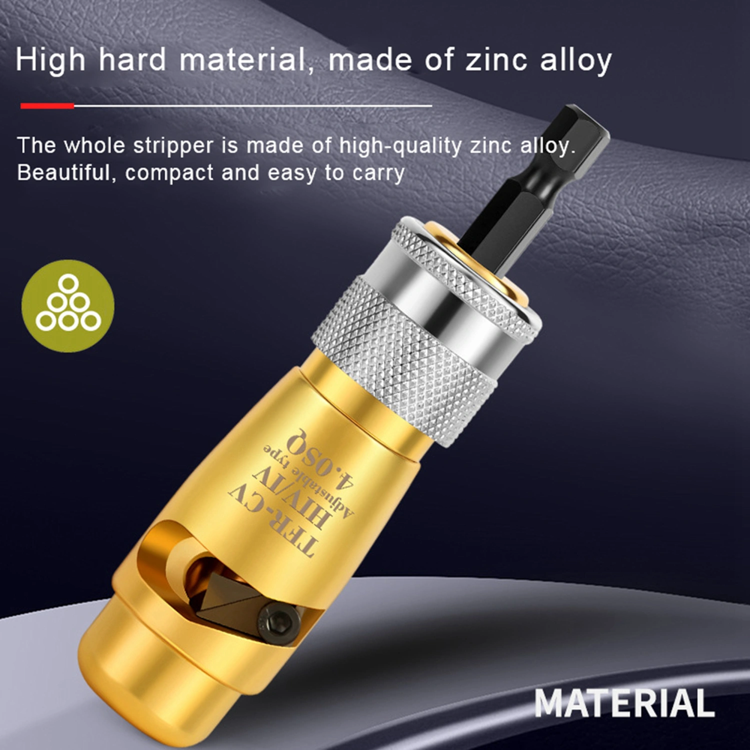 Wire Stripping Tool Electric Cable Wire Stripper for Power Drill