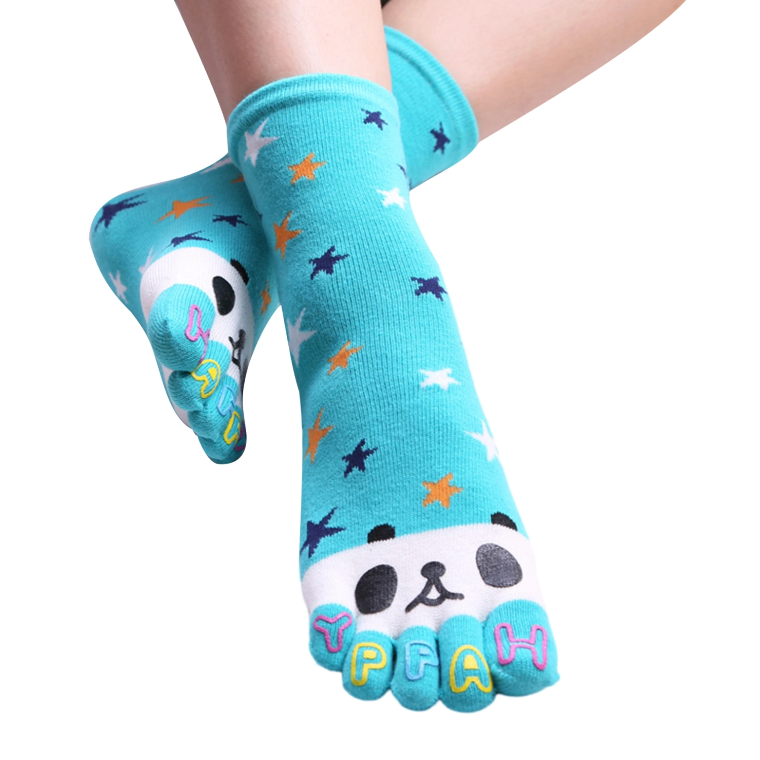 Women’s Elegant Crew Socks Cute Ankle Socks Soft Split Toe Socks