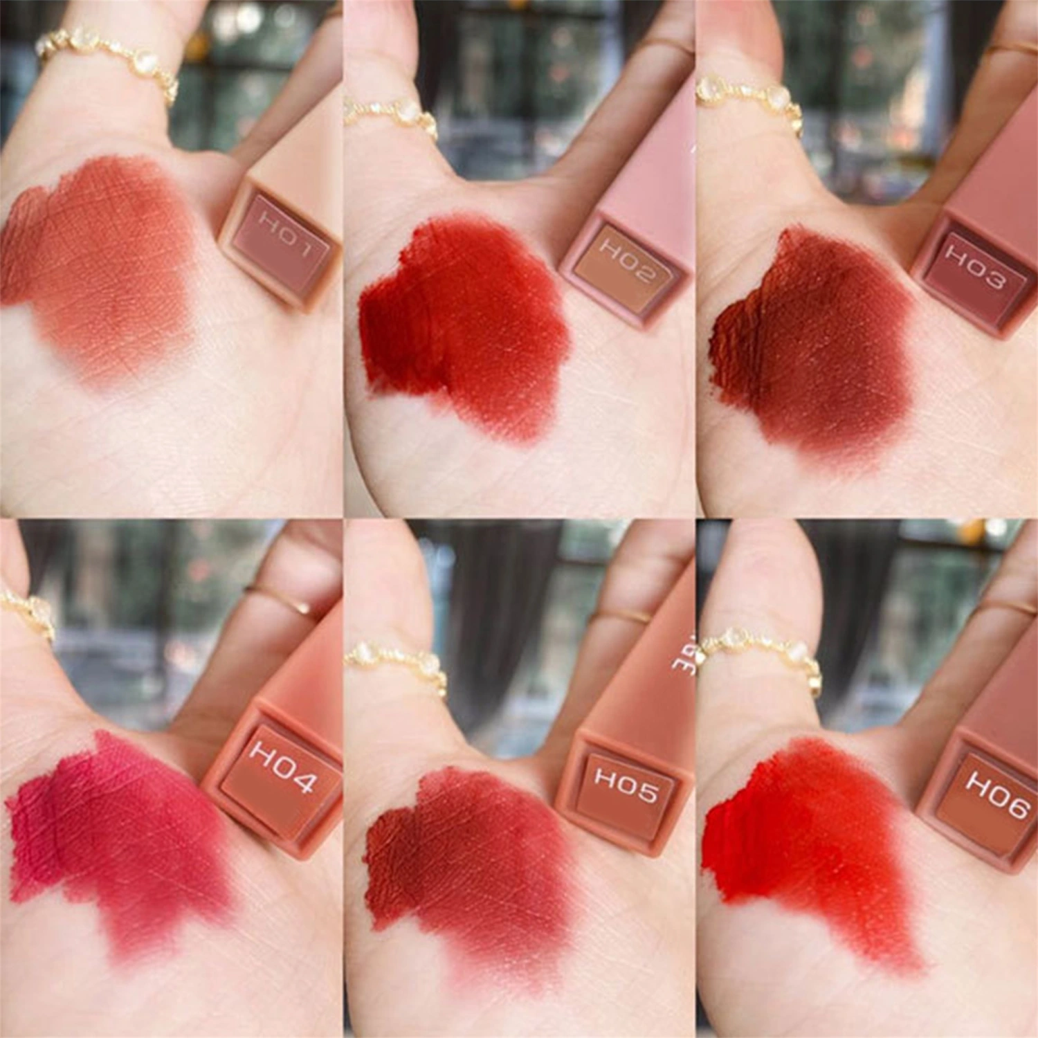 Velvet Matte Lip Gloss for Women Non-Sticky Waterproof Lipstick