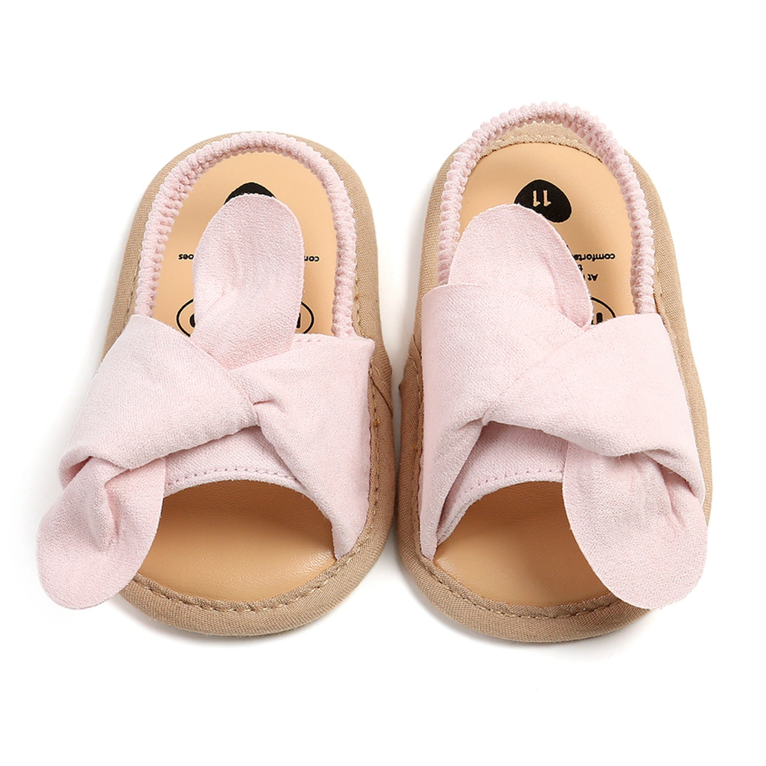Infant Baby Girls Sandals Cute Bowknot Anti-Slip Soft Sole Shoes