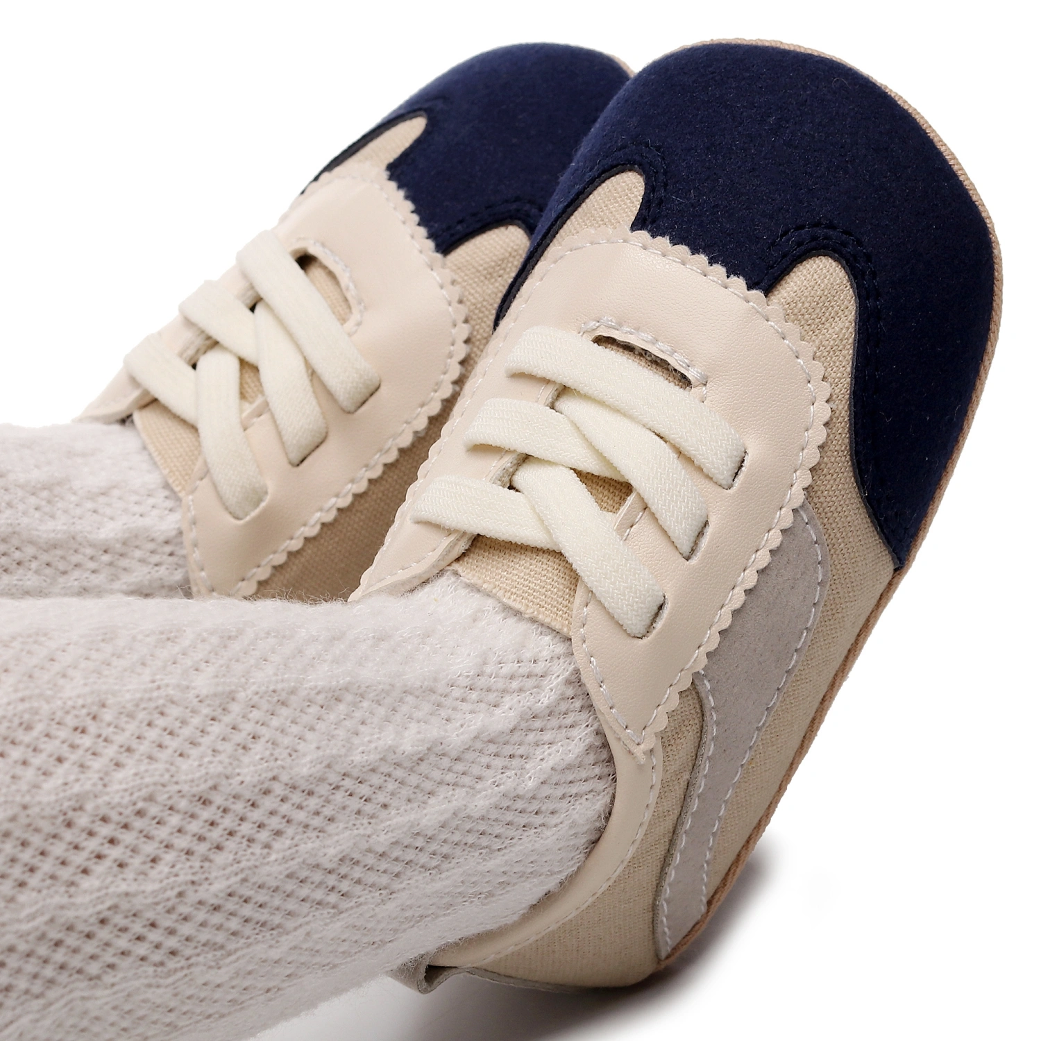 Toddler Canvas Sneakers Casual Patchwork Baby Flats Walking Shoes
