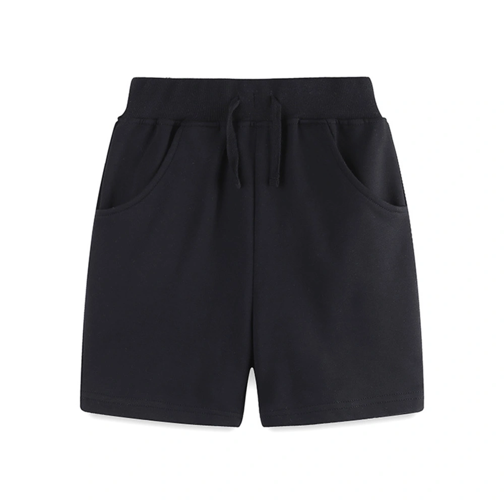 Boys Sports Shorts Elastic Waist Drawstring Casual Shorts with Pockets