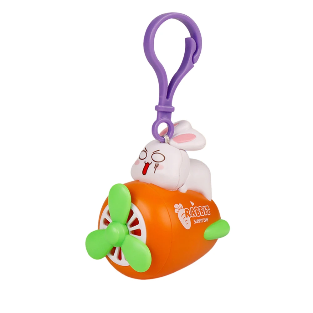 Easter Carrot Bunny Keychain Cute Plastic Funny Animal Key Chain