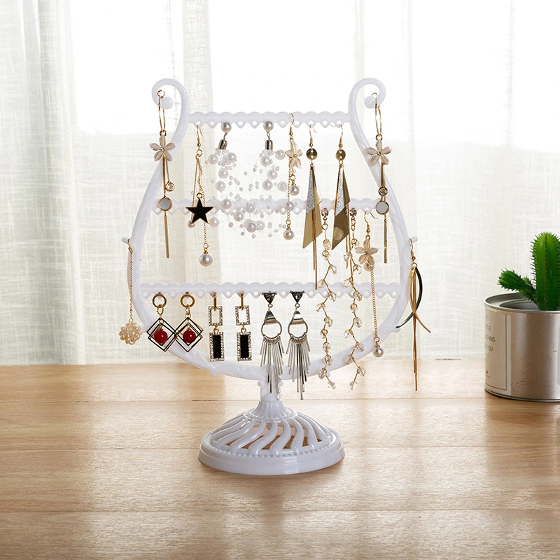 Earrings Holder Organizer Wine Glass Shape Jewelry Display Stand 