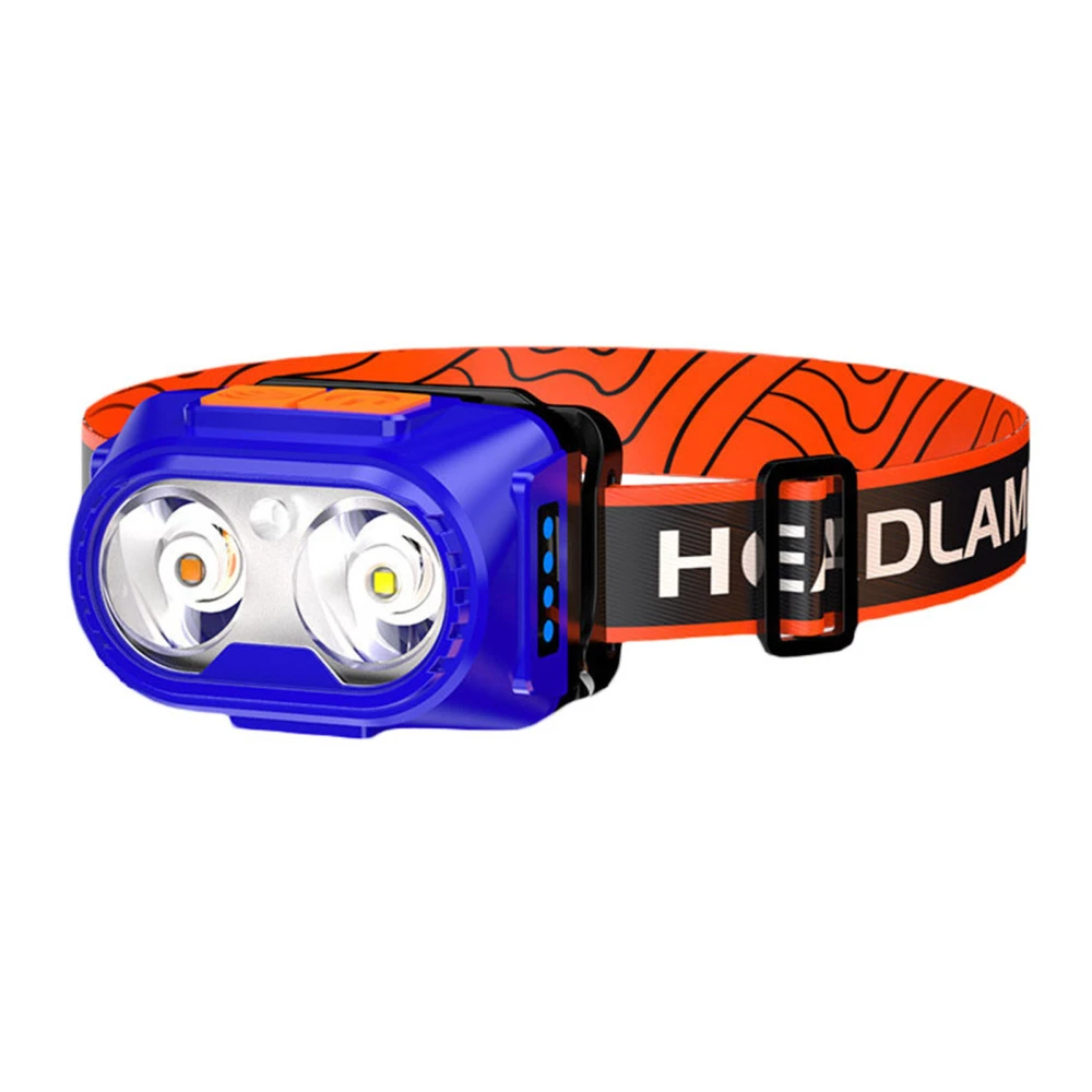 Wide Beam Head Lamp LED with Motion Sensor for Adults Camping