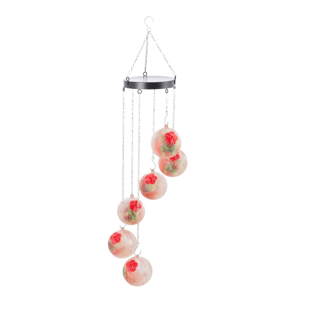 Wind Chimes Bird Feeder Charming Hummingbird Feeder Garden Ornament