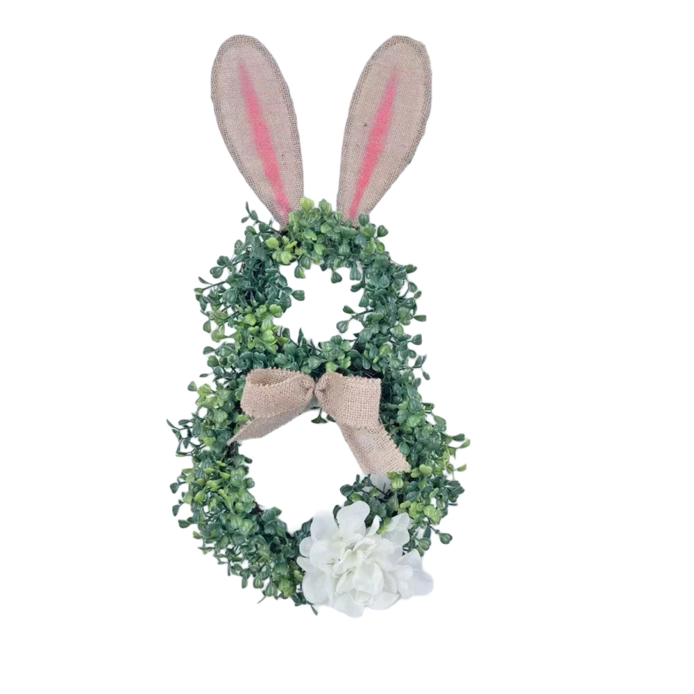 Easter Bunny Wreath for Front Door Easter Decor for Indoor Outdoor