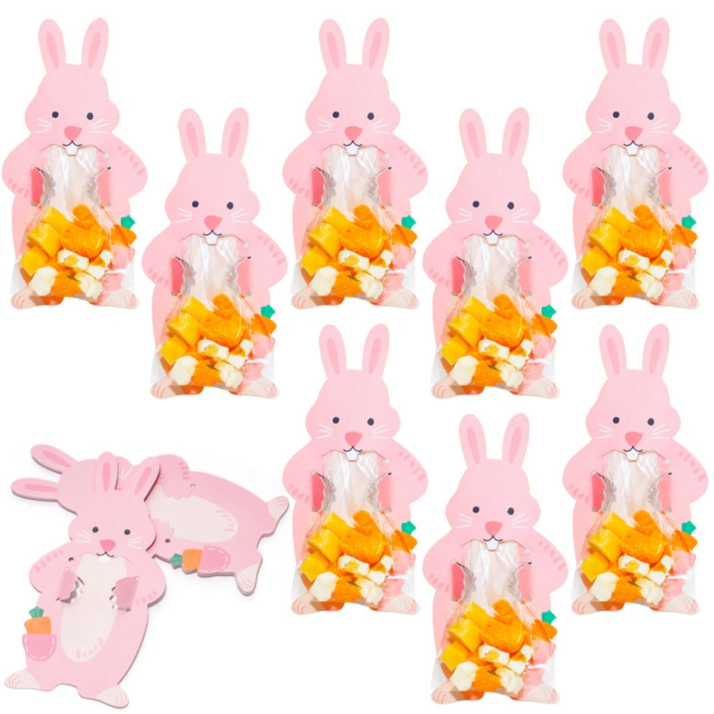 Easter Goodie Bags Easter Cellophane Bag Easter Clear Bags Bunny Gift