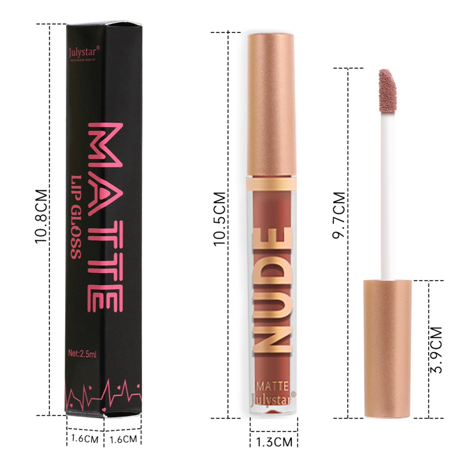 Velvet Matte Lip Gloss Lipstick Long Lasting Waterproof Lip Stick Gift
