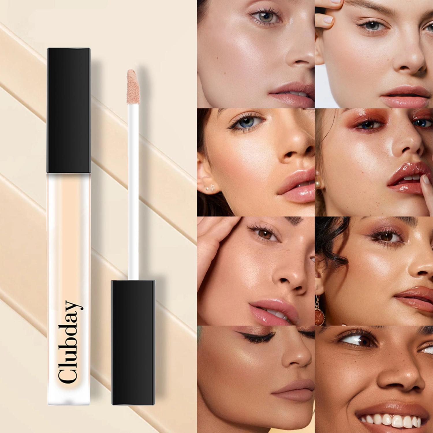 Full Coverage Liquid Concealer to Cover Dark Circles, Scars, Redness