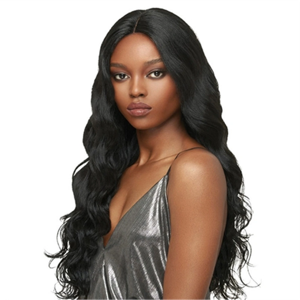 Women's Curly Natural Looking Long Wigs with Adjustable Inner Mesh 