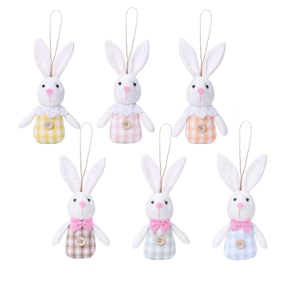 Easter Doll, Cute Soft Hanging Bunny Plush Stuffed Toy Birthday Gift