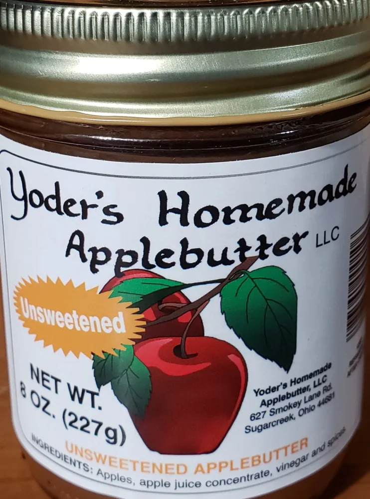 Apple Butter Unsweetened Homemade