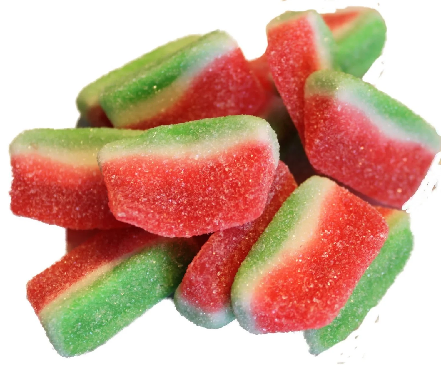 Kervan Candy Bebeto Watermelon Slices - Fruity, Soft, Sweet & Sour Gummy Candy Bulk for Kids, Gift Snacks and Parties - Watermelon Slice Gummies Big Party Size Bag (5 lbs)