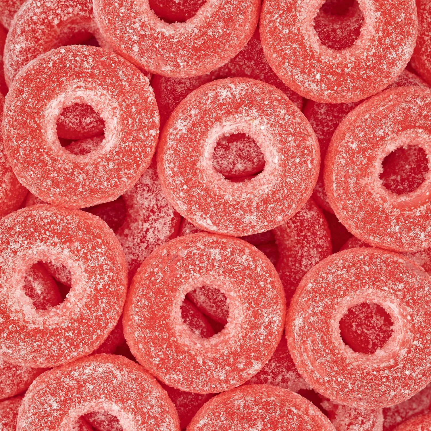 Kervan Candy Bebeto Watermelon Rings - Fruity, Soft, Sweet & Sour Gummy Candy Bulk for Kids, Gift Snacks and Parties - Watermelon Ring Gummies Big Party Size Bag (5 lbs)