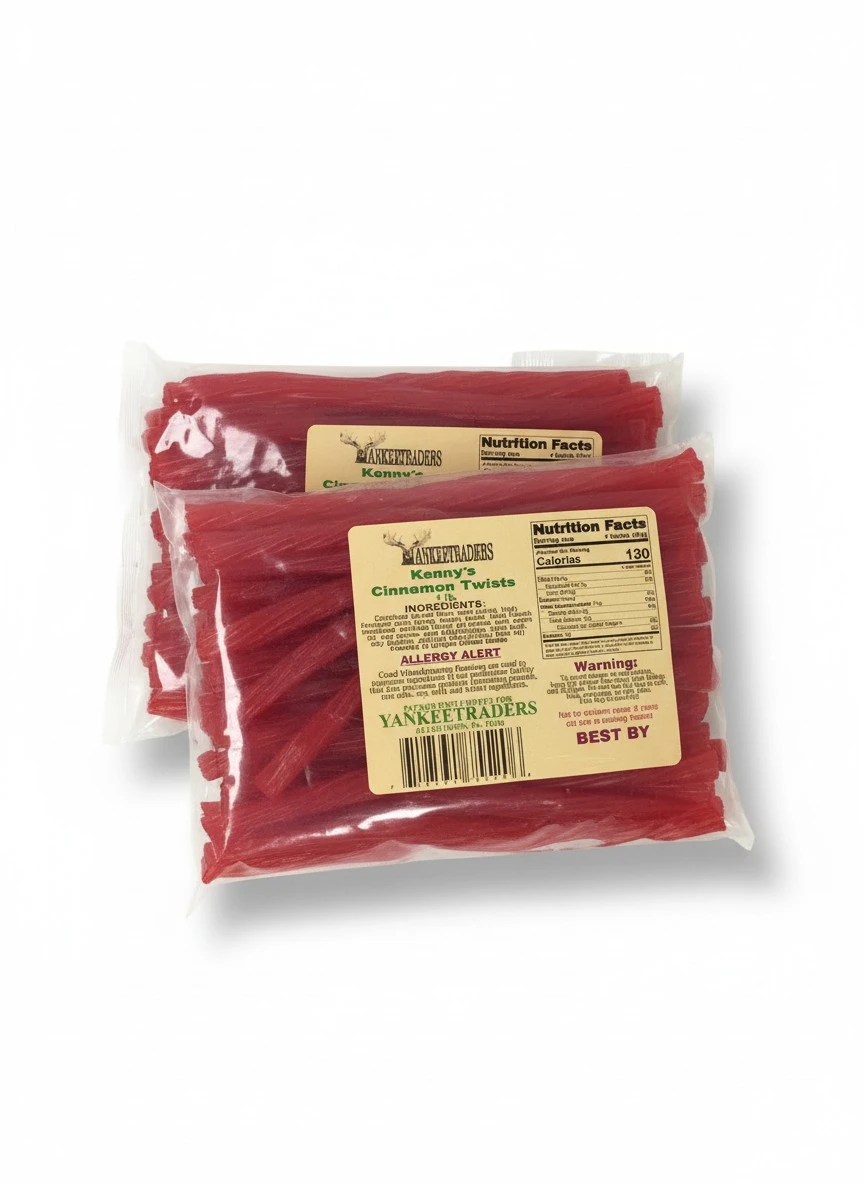 Cinnamon Licorice Twists -2 Lbs