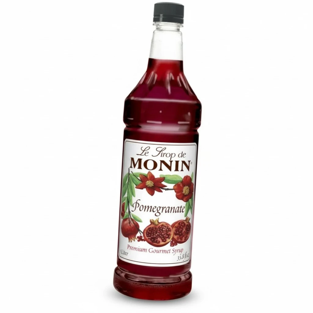 Monin Pomegranate Flavoured Syrup 1 Liter
