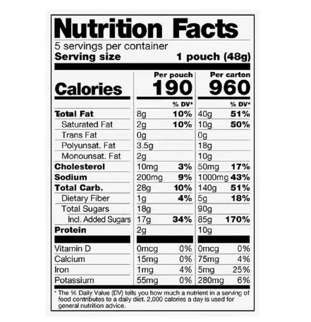 Little Debbie Chocolate Chip Mini Muffins, 5 Pouches, 8.44 OZ Box