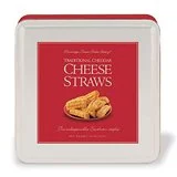 Mississippi Cheese Straw Traditional Cheddar Cheese Straws 10oz Metal Tin