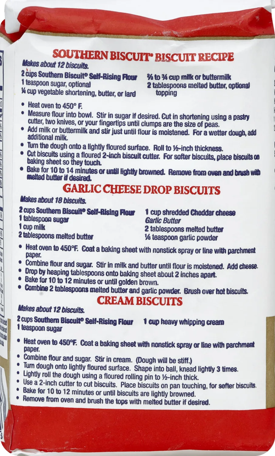 Southern Biscuit Self-Rising Flour, 2 LBS