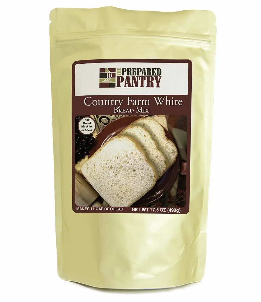 The Prepared Pantry Country Farm White Bread Mix; Single Pack; For Bread Machine or Oven