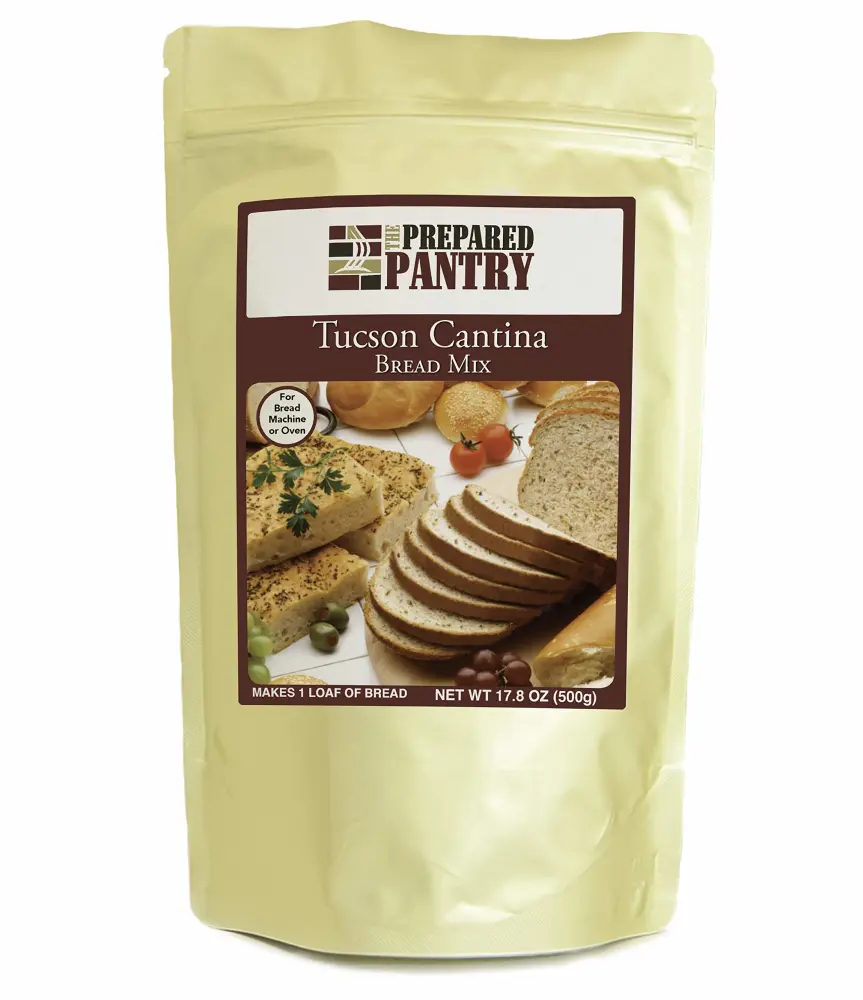 The Prepared Pantry Tucson Cantina Bread Mix; Single Pack; For Bread Machine or Oven