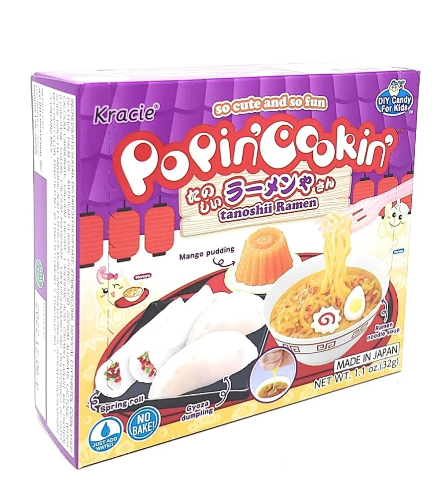 Popin Cooking DIY Candy Ramen Kit, 1.1 Ounce - 10 pack