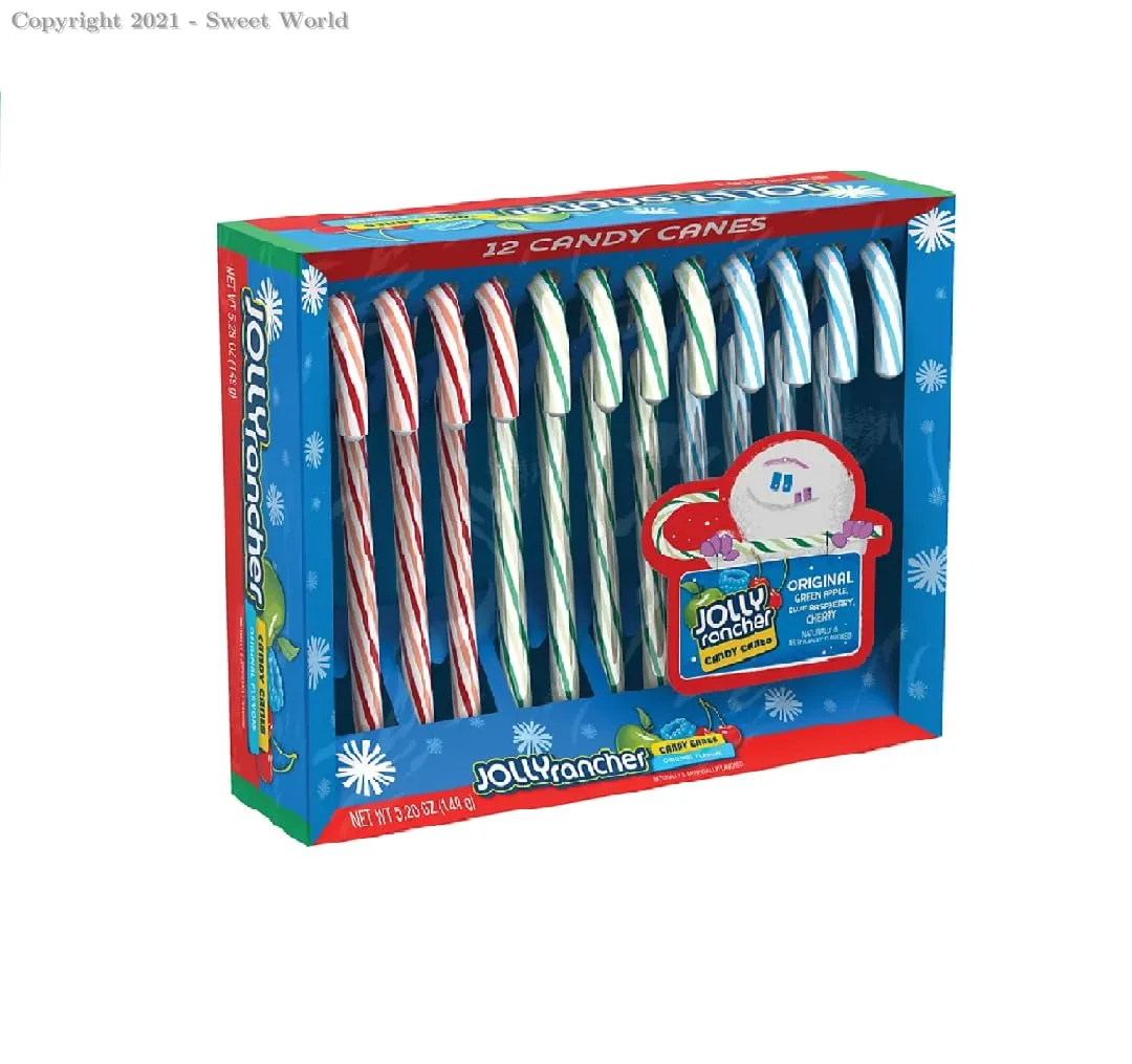 Assorted Candy Canes - Box of 12