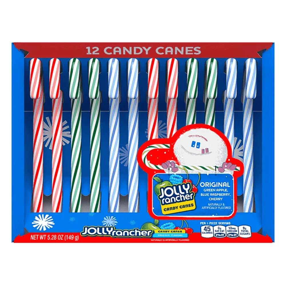 Assorted Candy Canes - Box of 12