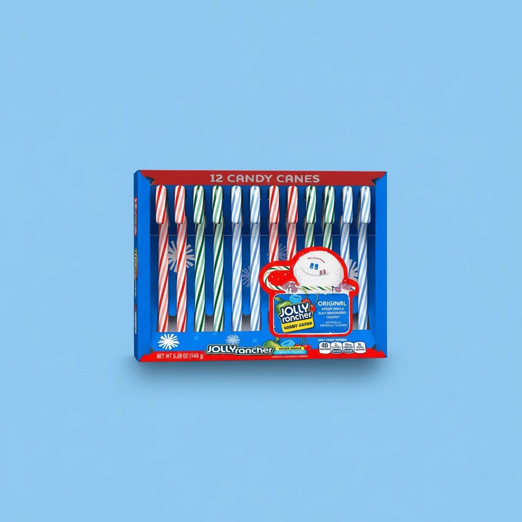Assorted Candy Canes - Box of 12