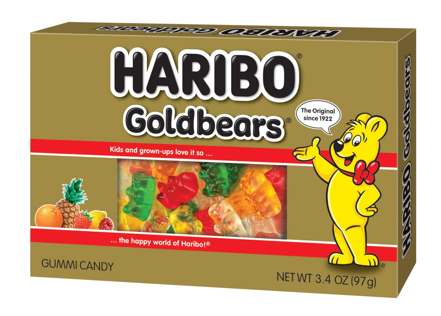 Haribo of America Goldbears Theater Box, 3.4 Ounce, Pack of 1