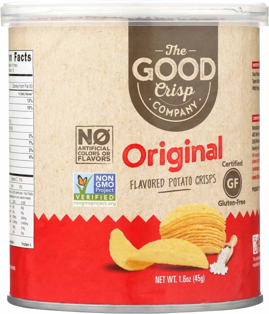 THE GOOD CRISP COMPANY Original Potato Crisps, 1.6 OZ