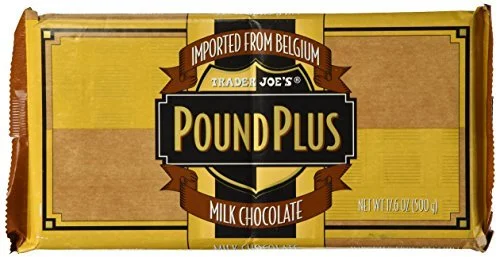 Trader Joe's Pound Plus Milk Chocolate 17.6 oz. - 3 pack