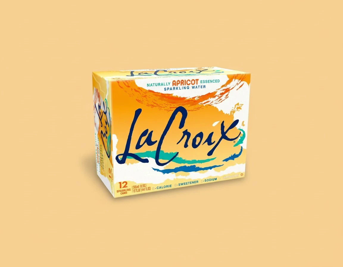 LaCroix Sparkling Water, Apricot, 12 Fl Oz (pack of 12)