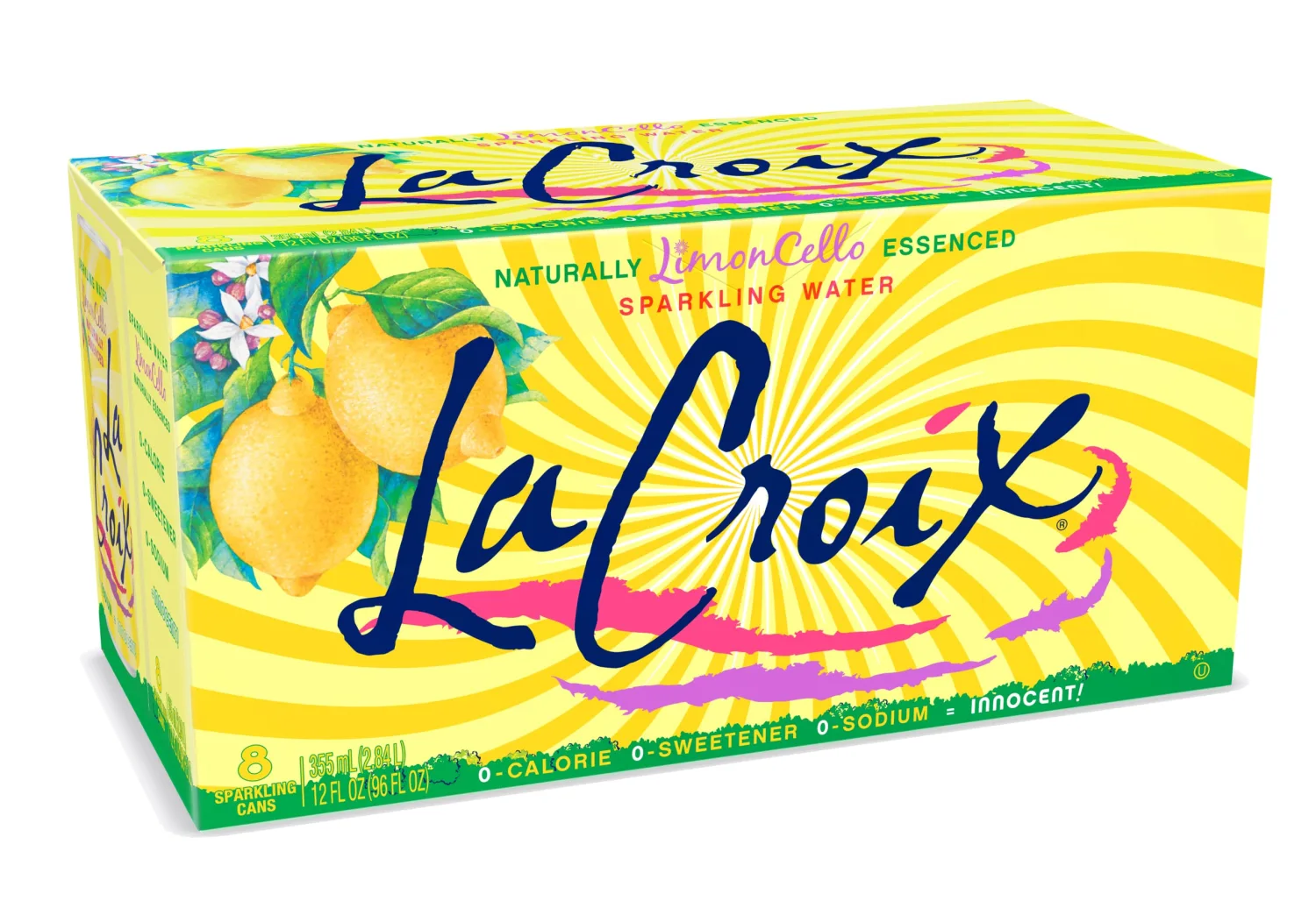 La Croix Sparkling Water, LimonCello, 12 Fl Oz (pack of 8)