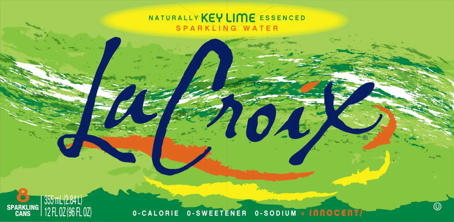 LaCroix Sparkling Water, Key Lime, 12 Fl Oz (pack of 8)