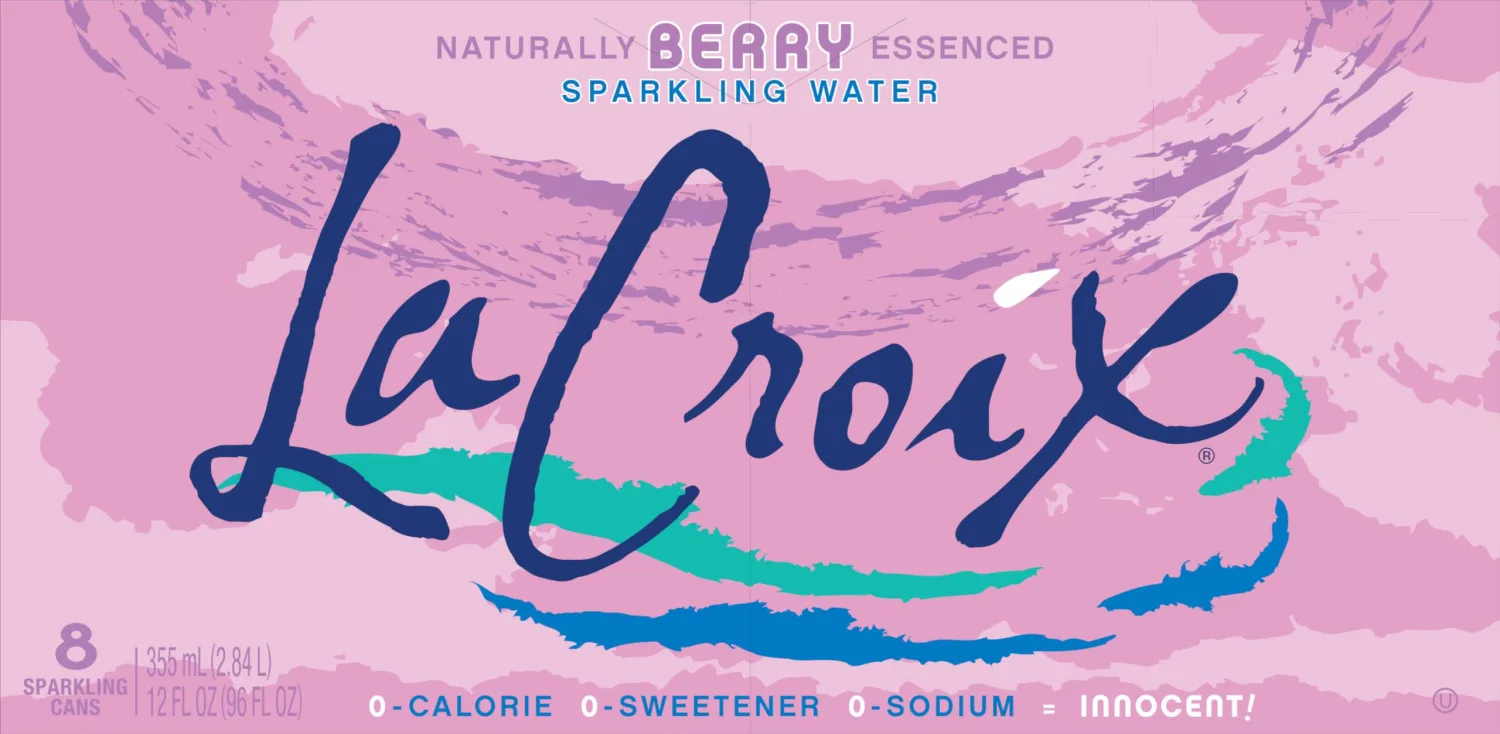 LaCroix Sparkling Water, Berry, 12 Fl Oz (pack of 8)