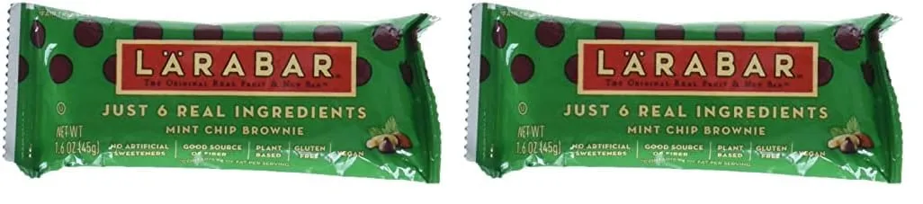 LARABAR BAR MNT CHP BROWNIE 1.6OZ (Pack of 2)